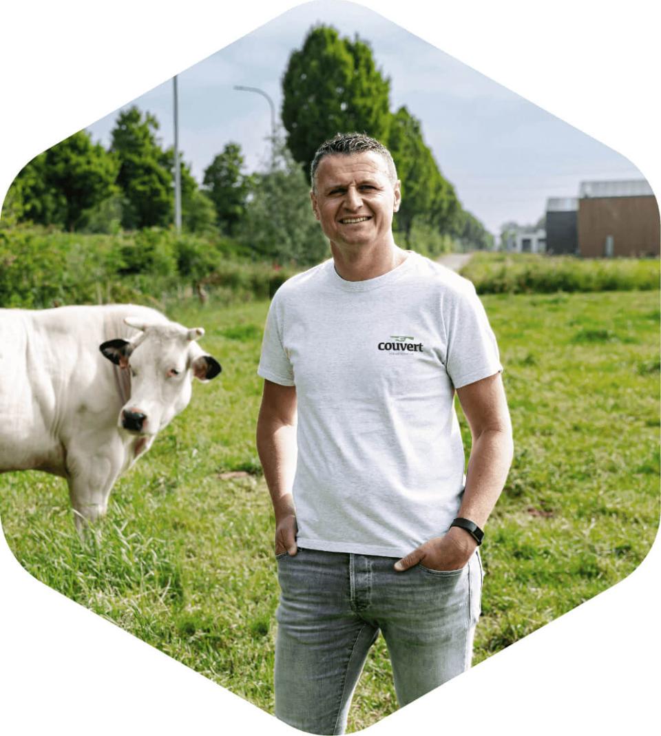 Natuurlijk vlees van onze lokale boeren. Heerlijk verdeeld.