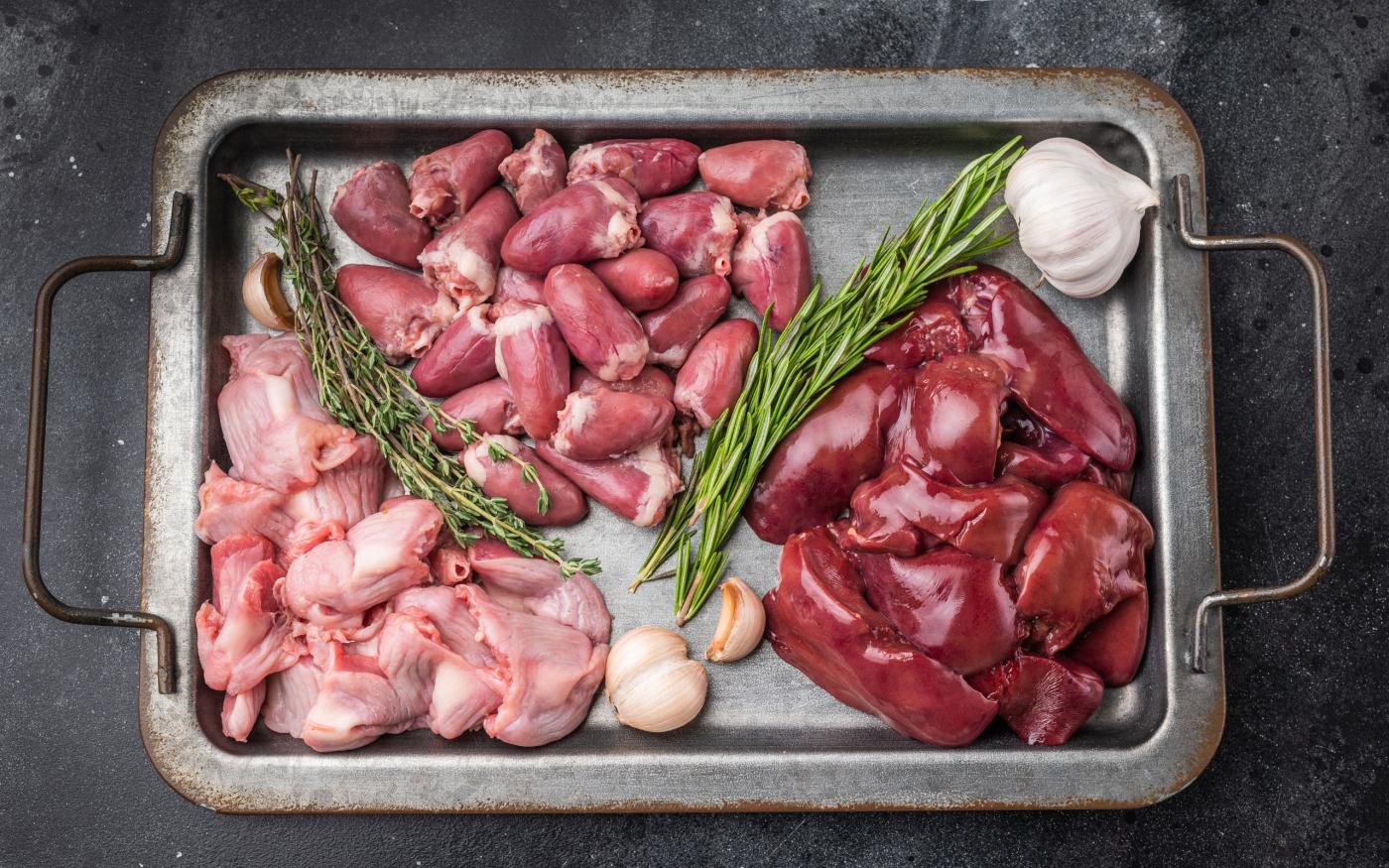 Organen en slachtafval bij Couvert