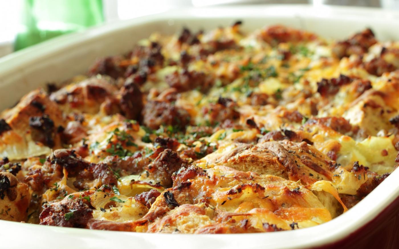 Casserole avec gyros et pommes de terre