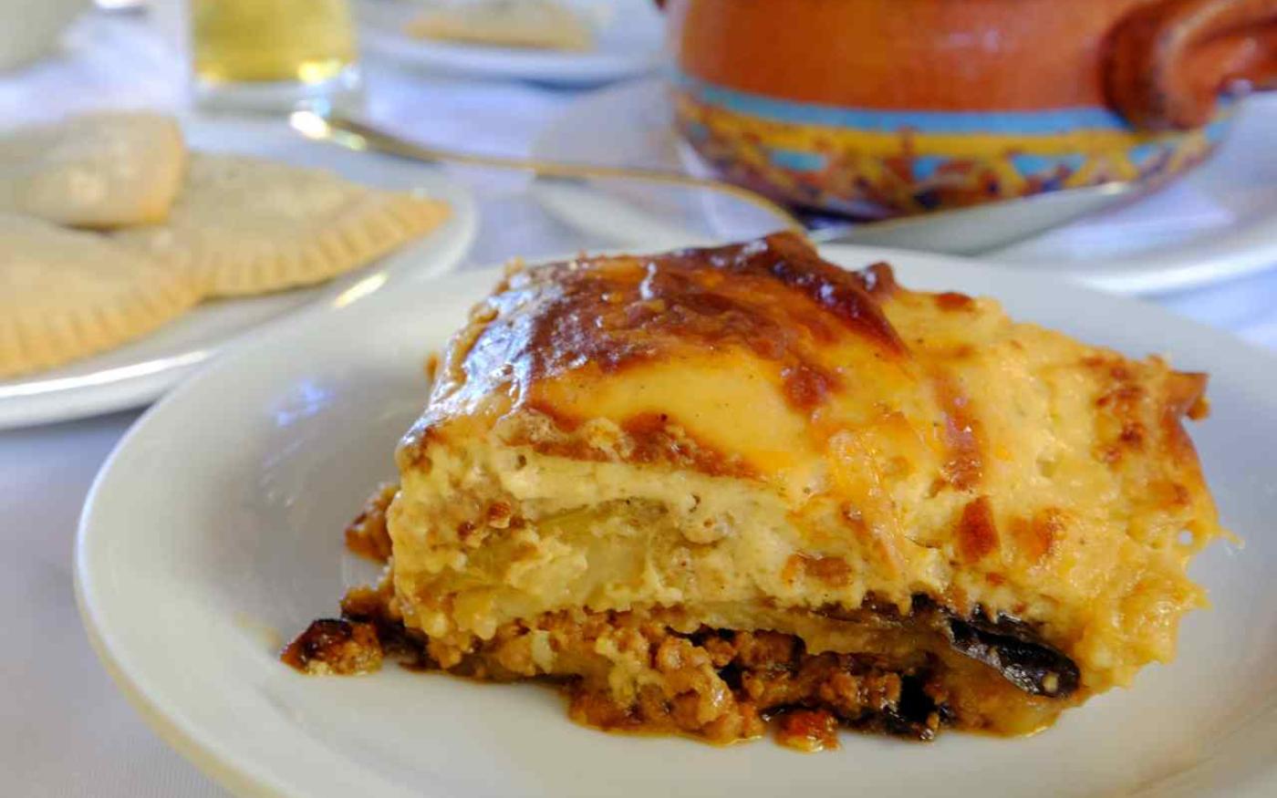 Moussaka à l'agneau haché par Couvert