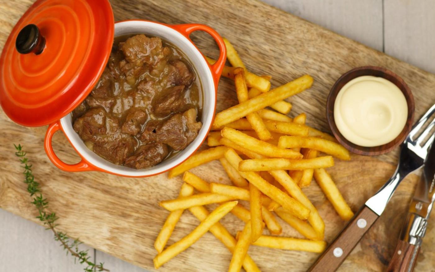 Stoofvlees met frietjes