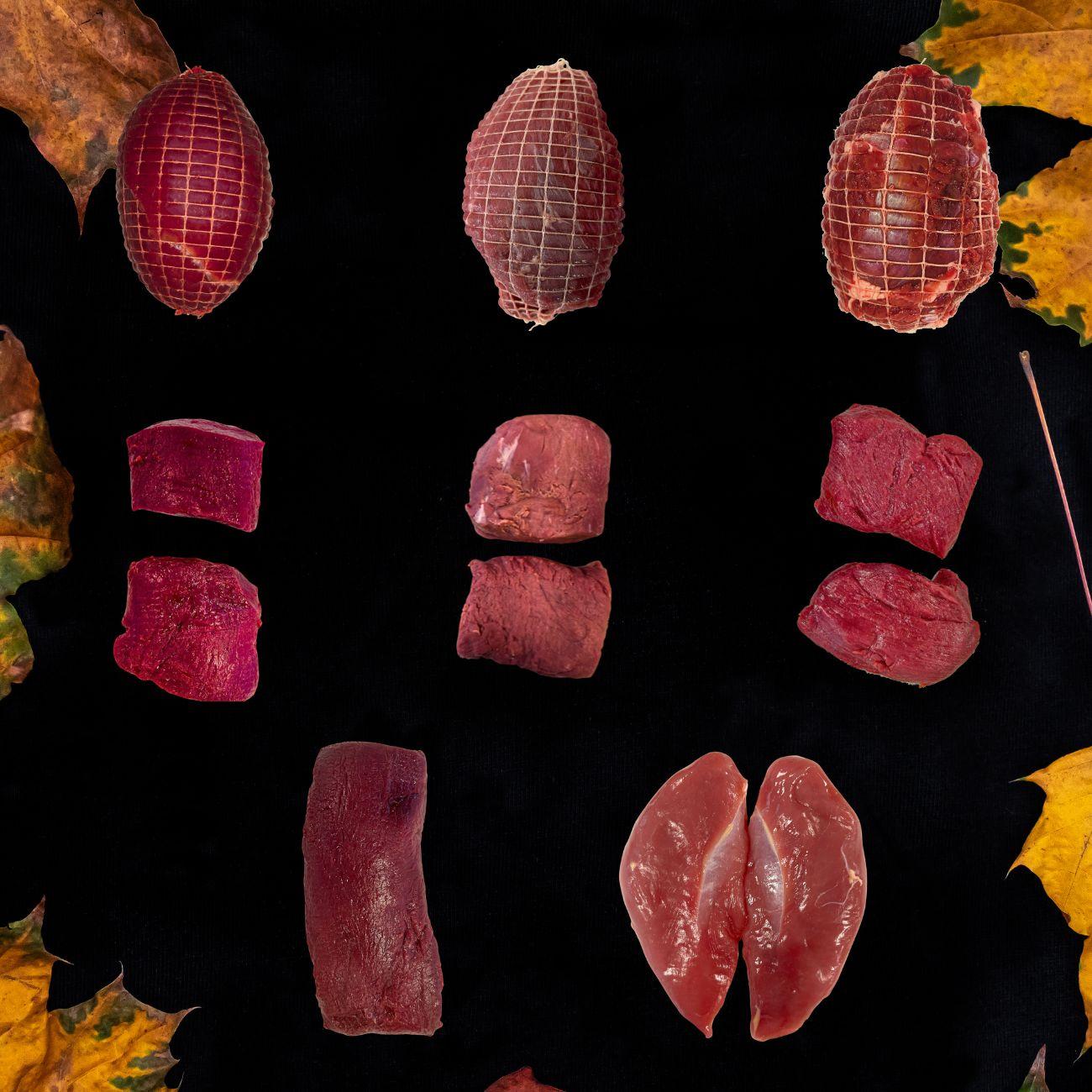 Paquet de gibier premium cerf - chevreuil - sanglier